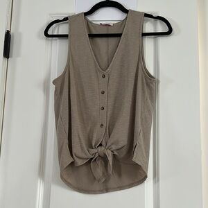 Women's Button-Down Tank Top